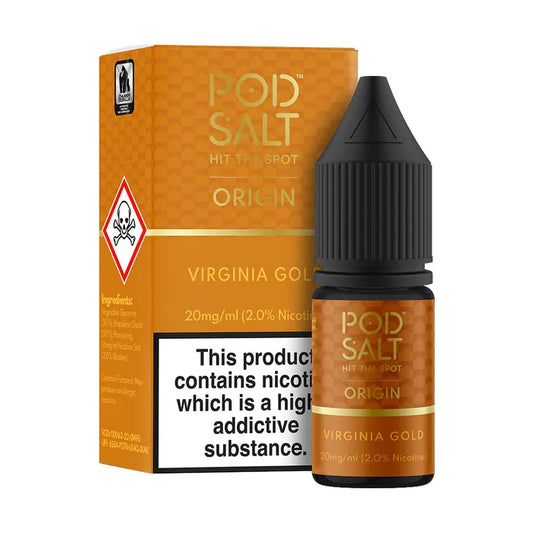Origin Virginia Nic Salt E-Liquid by Pod Salt Origin