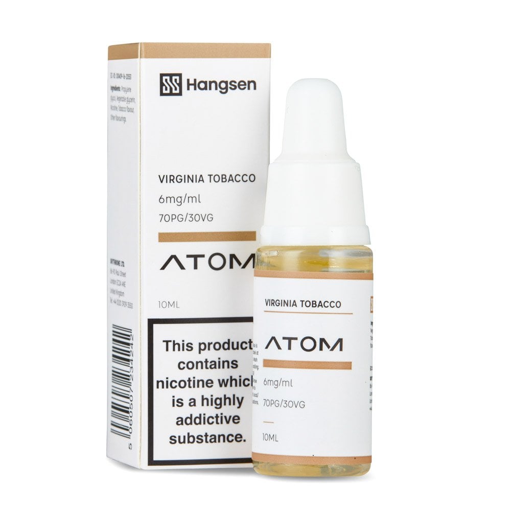 Virginia Tobacco 10ml E-Liquid by Hangsen Atom