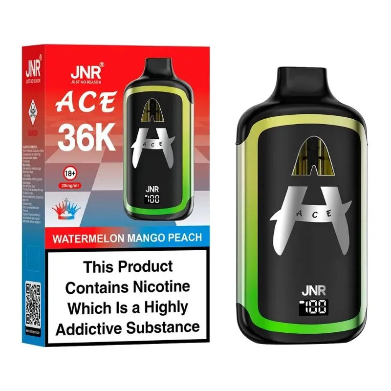 JNR ACE 36K Prefilled Pod Kit - Watermelon Mango Peach 